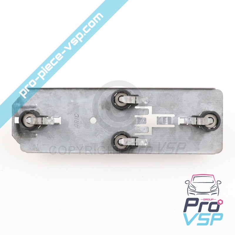Left rear light bulb holder