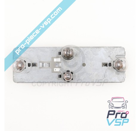 Left rear light bulb holder