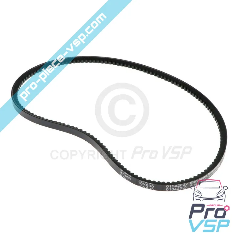 Alternator belt adaptable for casalini