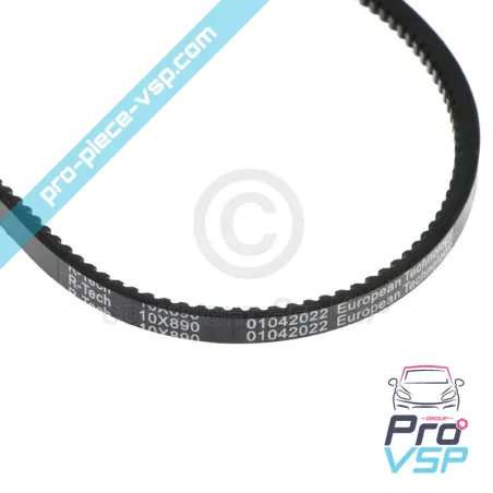 Alternator belt adaptable for casalini