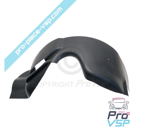Front wheel passage