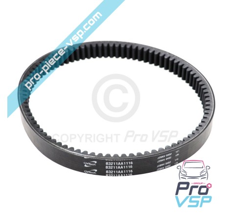 Dimmer belt