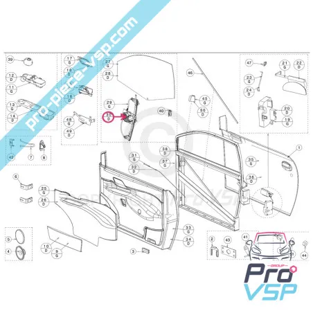 Right electric glass windows for JDM aloes roxsy