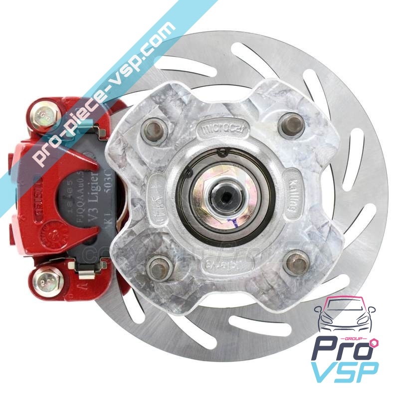 Conjunto traseiro direito para microcar mgo 3 mgo 4 mgo 5 ligier js50 js50l Due P85 P88