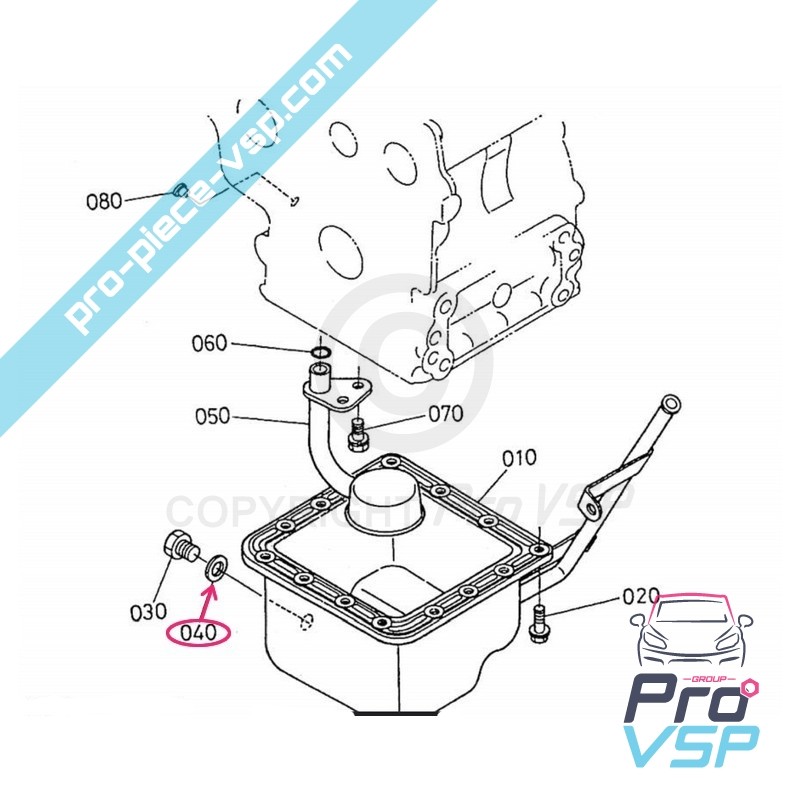 Drain plug gasket