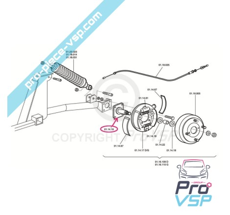 Rear wheel rocket ( Coram )