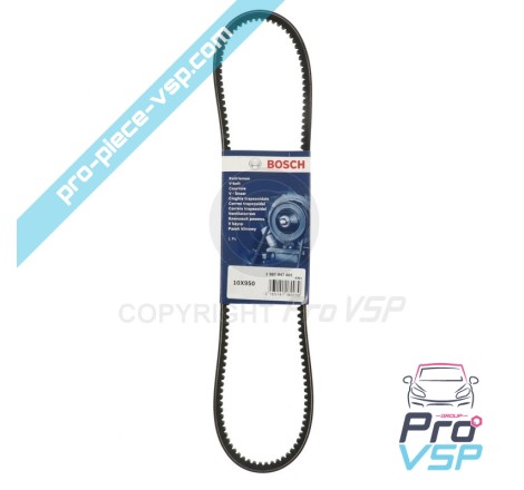 Courroie de climatisation pour ligier ixo js50 microcar mgo 3 dué p 85 ( moteur lombardini dci 492 )