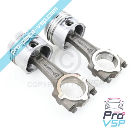 Pistões usados para o motor Lombardini Focs