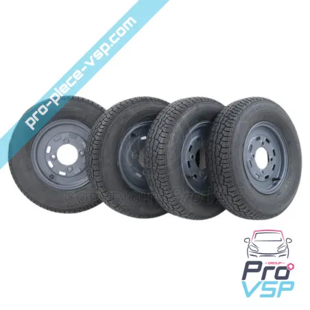 Gebrauchte Räder Pack für Erad Spacia