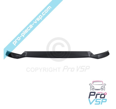 Carbon front bumper spoiler