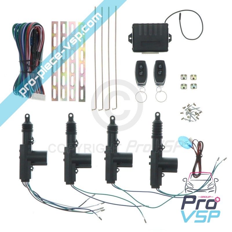 Centralized lock kit 2 universal doors