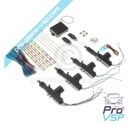 Centralized lock kit 2 universal doors