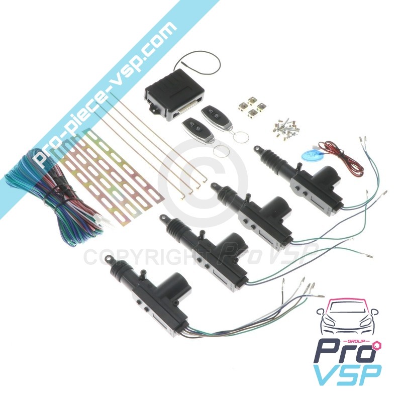 Centralized lock kit 2 universal doors