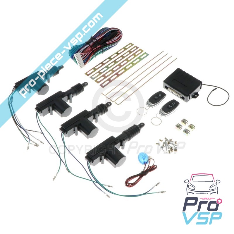 Centralized lock kit 2 universal doors