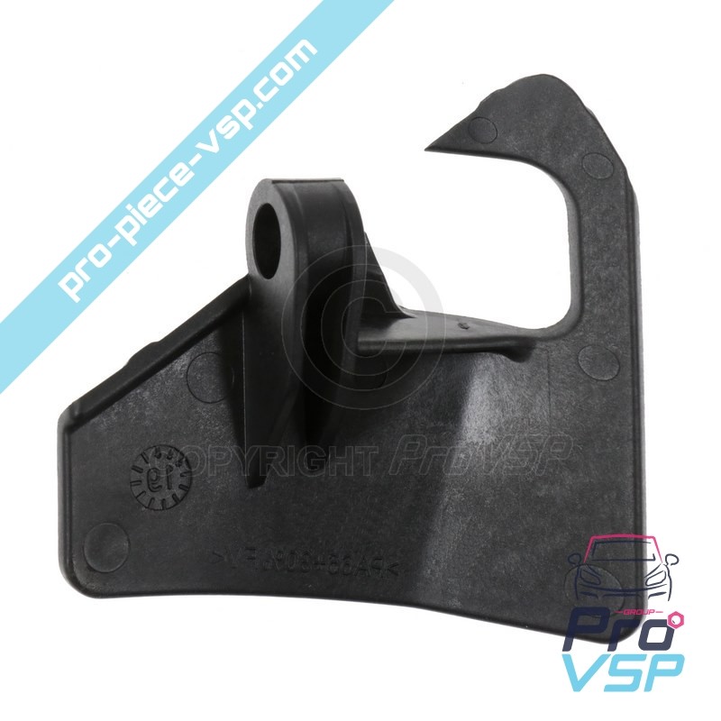 Half hinge hood
