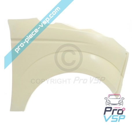 Fibra de ala direita frontal adaptável para Microcar Mgo 3 Mgo 4 Dué P85 P88