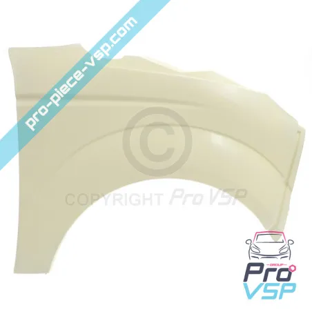 Front wing right fiber adaptable for Microcar Mgo 3 Mgo 4 Dué P85 P88