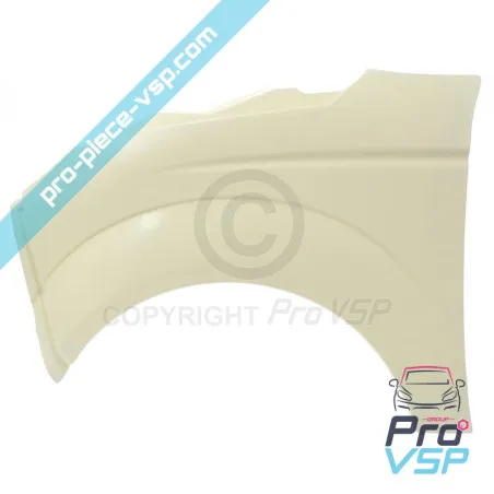 Aile avant gauche fibre adaptable pour Microcar Mgo 3 Mgo 4 Dué P85 P88