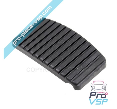 Accelerator pedal rubber