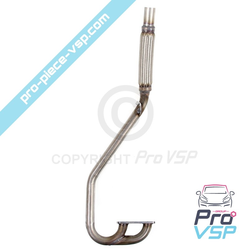 Exhaust manifold with flexible