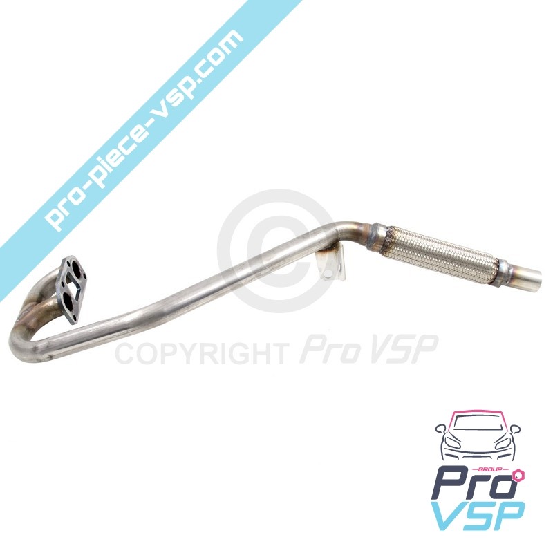 Exhaust manifold with flexible