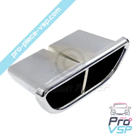 Fausse sortie d'échappement pour Aixam City et Coupé ( gamme Vision )