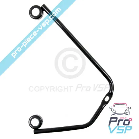 Soporte superior del radiador para Aixam motor Kubota Z602