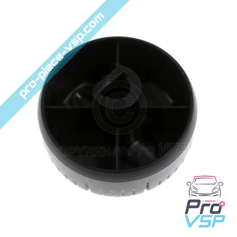 Chrome central ventilation knob for Aixam Vision 2nd editing Sensation Emotion