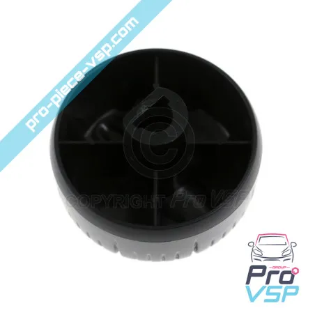 Chrome central ventilation knob for Aixam Vision 2nd editing Sensation Emotion