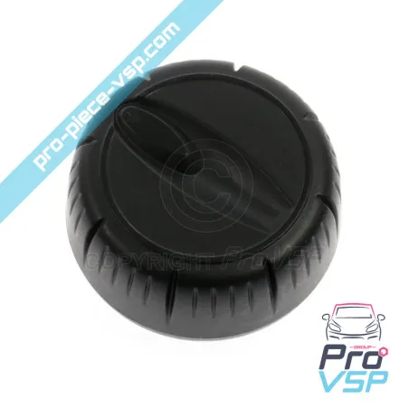 Bouton de ventilation latéral noir pour Aixam Vision 2ème montage et Sensation