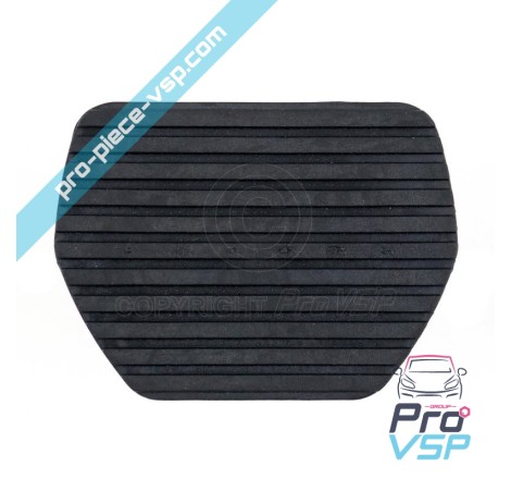 Brake pedal rubber