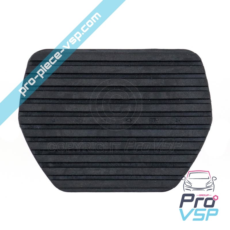 Brake pedal rubber