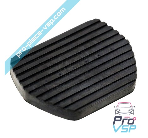 Brake pedal rubber