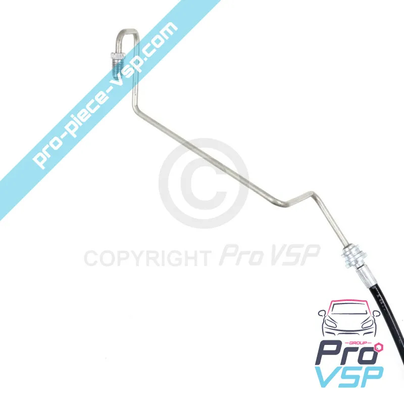 Mangueira frontal esquerda para Aixam Impulsion Vision (sem abs)