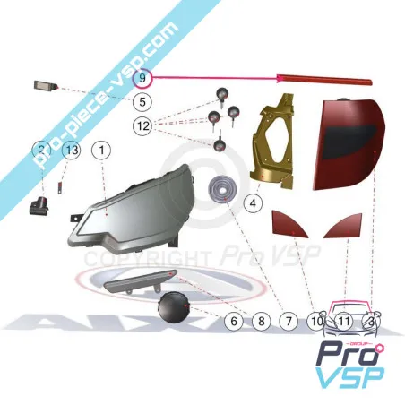 Fuoco terzi per Aixam Coupe ( Impulsion e Vision )