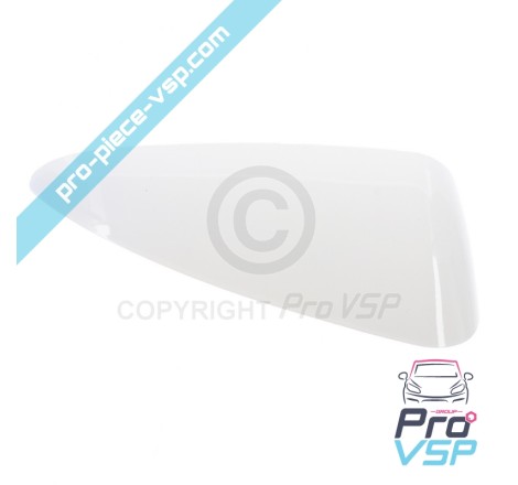 Carcasa del espejo retrovisor derecho blanco