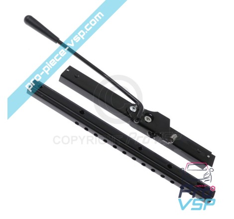 Adjustable left seat zipper
