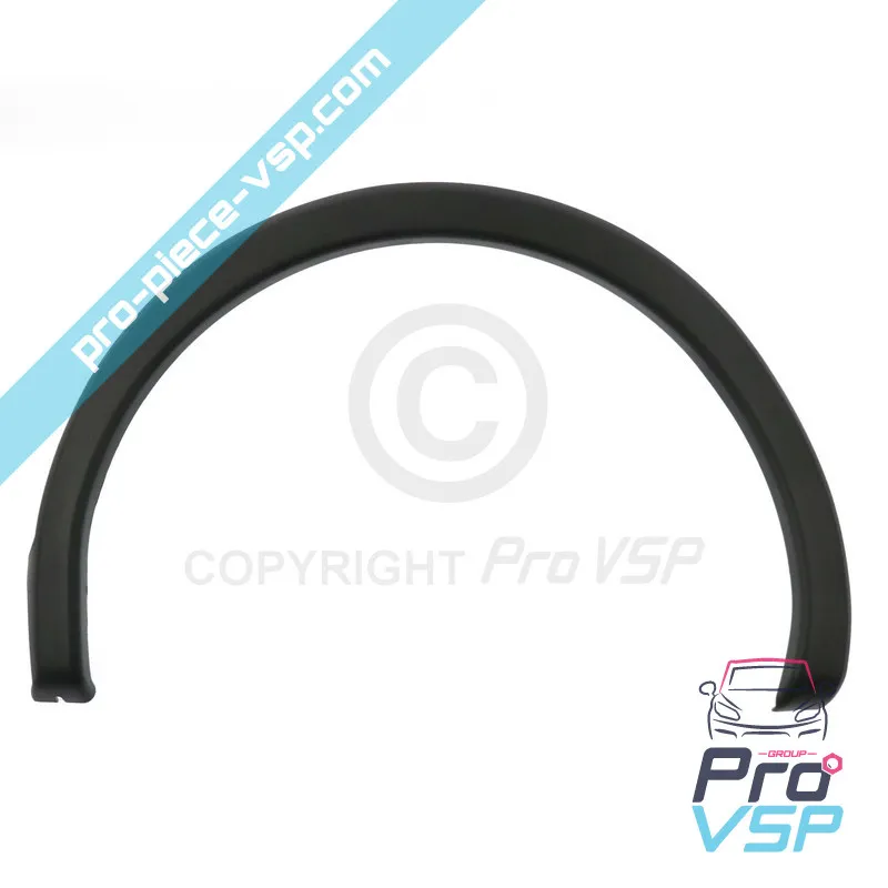 Left rear wing extension for Aixam Crossline Vision