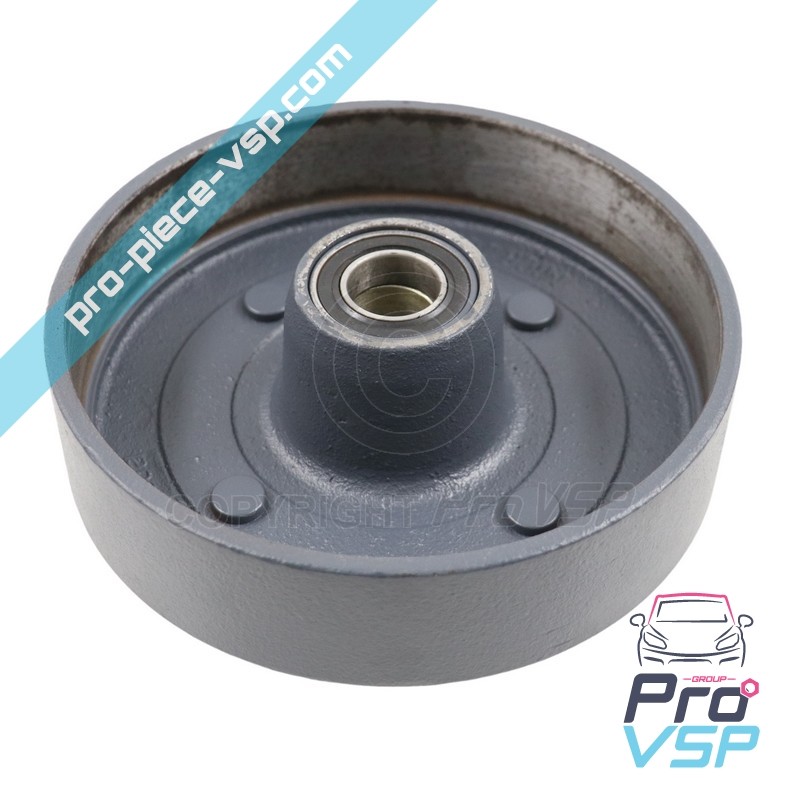 Rear brake drum