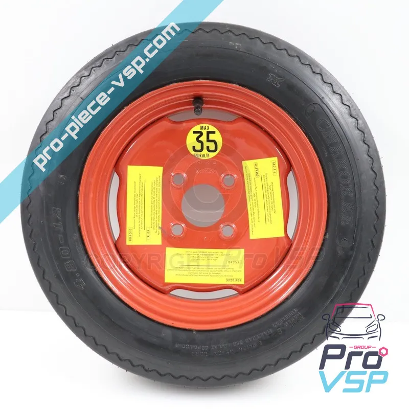 Roată de rezervă folosită pentru Ligier
