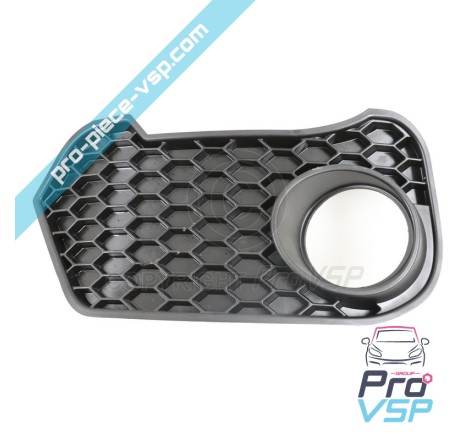 Grille gauche de pare choc avant occasion pour Aixam