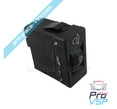 Headlight adjustment switch
