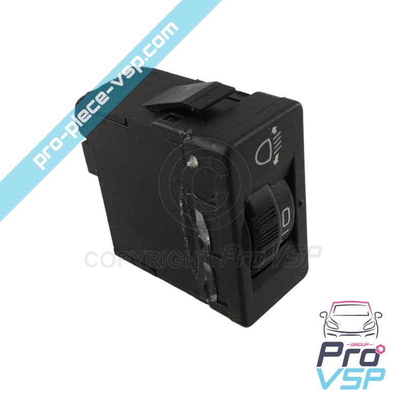 Headlight adjustment switch