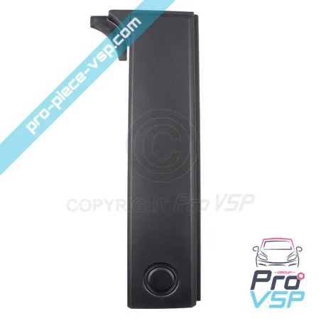 Cantidad central fuera de la izquierda