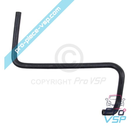 Upper heating hose
