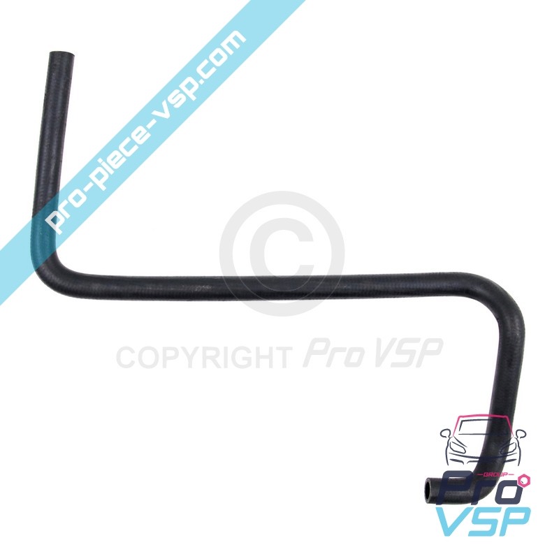 Upper heating hose