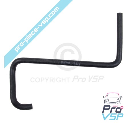 Upper heating hose