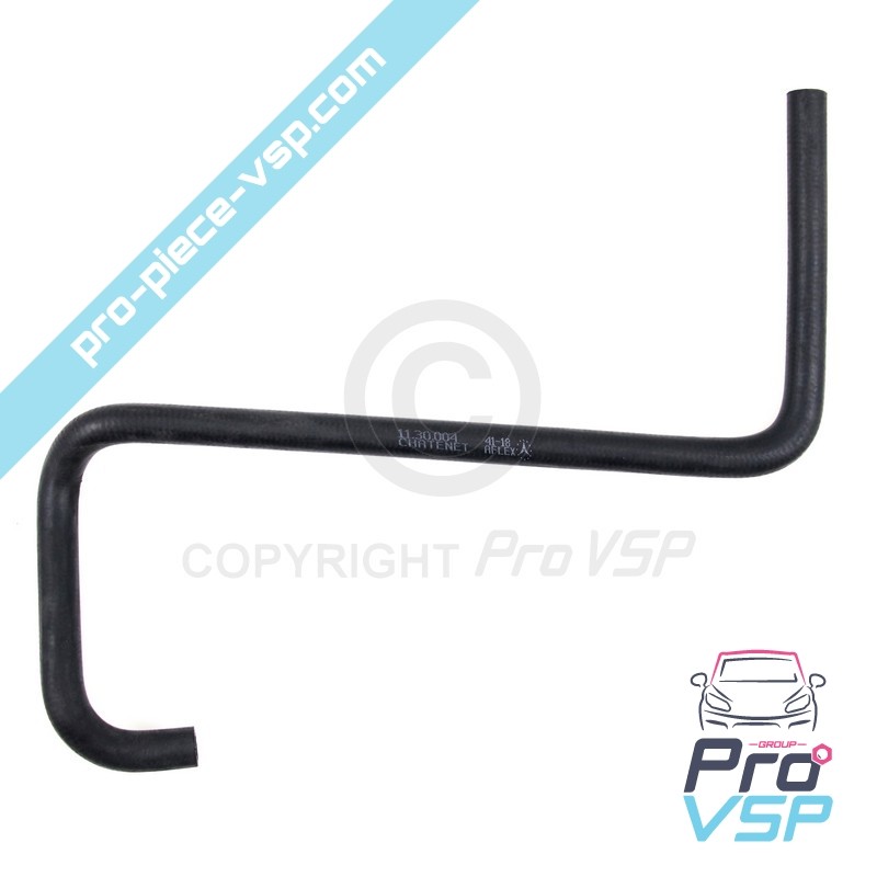 Upper heating hose