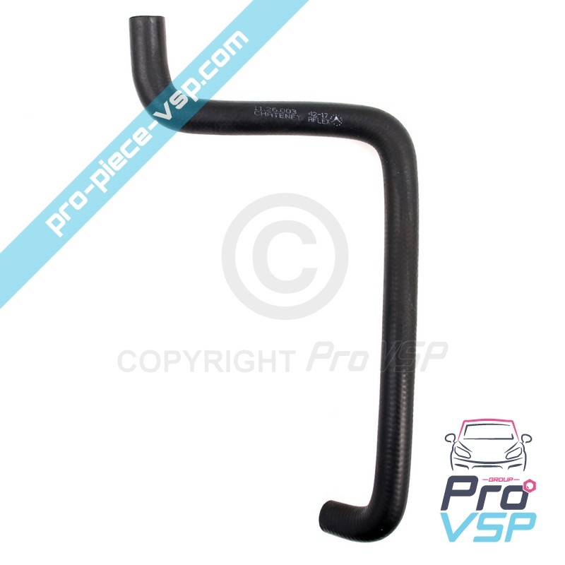 Lower heating hose