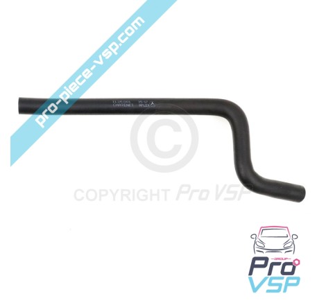 Upper heating hose
